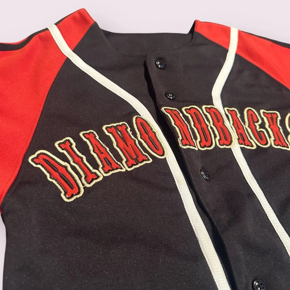 Kids MLB Genuine Merchandise Arizona Diamondbacks Baseball Jersey Size Small - Picture 4 of 7